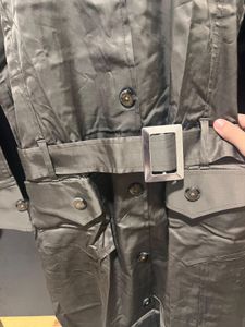 Olive Green Belted Jumpsuit