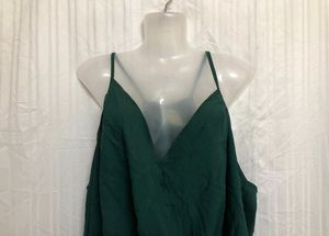 Shein Green Sleeveless Top