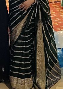 Zari Border Saree