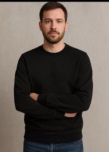 Bang Ban g Jeans Black Thick Sweatshirt