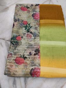 MULTICOLORED SAREE