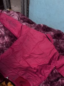 Stylish Red Padded Jacket