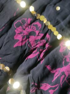 Tiered Floral Maxi Skirt