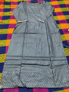 Elegant grey kurta set