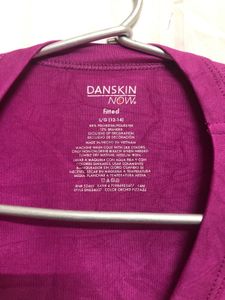 Danskin Now Pink Long Sleeve T Shirt