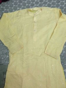 Elegant Yellow Kurta