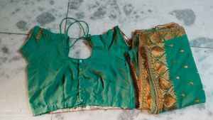 Beautiful Saree With Blouse Size -XL