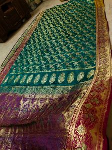 pure  banarasi saree original price 35k