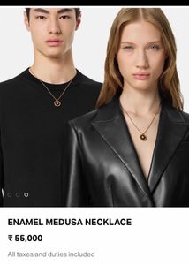 Versace 18K Gold Plated Anti Tarnish Unisex ❤️