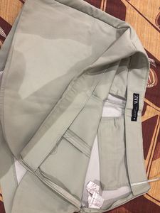 Zara Light Green Skorts