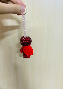 Rose Key Ring