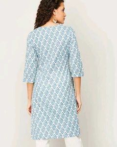 Lifestyle Blue Kurti (with Pockets)