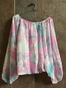 Balloon Sleeve Top