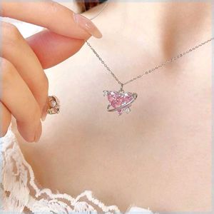 Korean Necklace Shining Heart