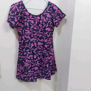 Patterned Swimming Suit