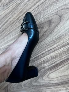 Sole To Soul Embellished Block Pumps