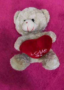 Cute Teddy Bear with Heart