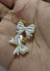 Cute Bow Drop Earrings