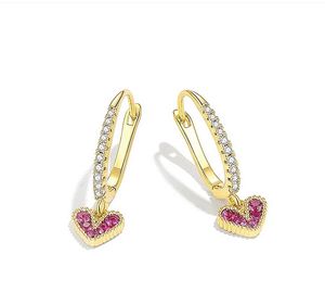 Heart Drop Earrings