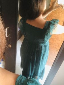 Green Tiered Maxi Dress