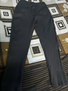 Olive Green Straight Leg Pants