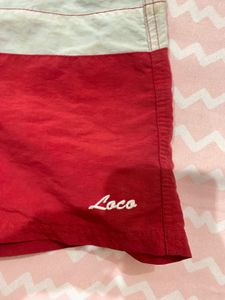 Red Shorts &amp; Pink Checkered Pants