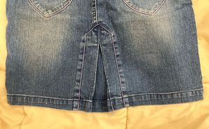 Denim Skirt with Embellishments