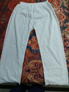 Chikankari Palazzo Pant