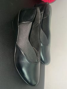 Black Wedge Stylish Pumps