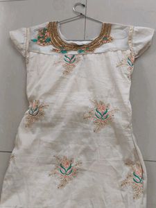 Embroidered Kurti Top