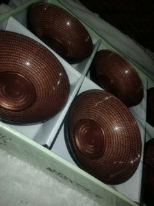 Black 🪨 Stone Bowl Set