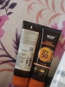 WOW Skin Science Sunscreen SPF 50