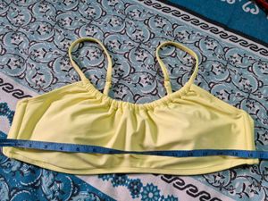 Yellow Bikini Top