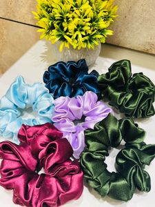 Any 5 Colorful Scrunchie Set