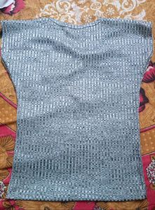 Soft Comfy Grey Stylish Top