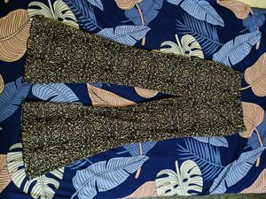 Leopard Print Bell Bottoms