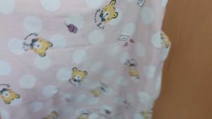 Cute Bear Print Top