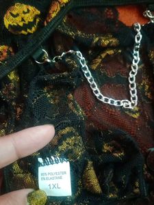 1xl pumpkin bodysuit , Halloween lingerie