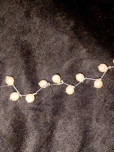 White Pearl Choker Set