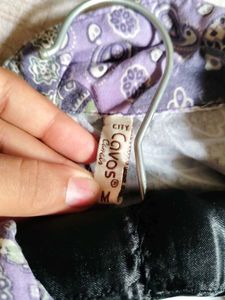 Purple Women Trendy Shirt