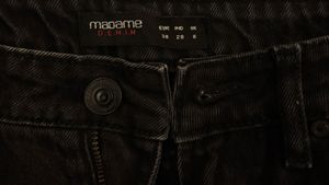 Wide Leg Black Jeans