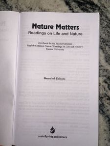 Readings On Life And Nature