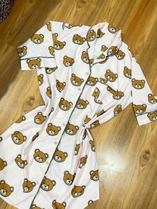 Cute Teddy Nighdress ( Fits Bust Till 32  Upto 38)