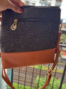 Crossbody Bag - Brown &amp; Black