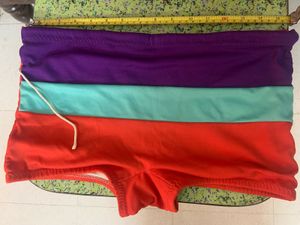 Combo Of Kids Swim Trunk & Cap