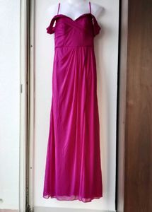Elegant Magenta AZAZIE Dress (A6)