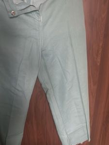 Green Casual Pants