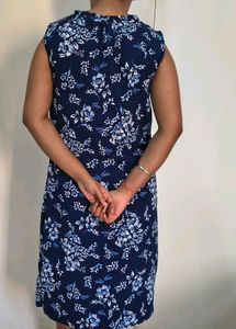 Floral Print Sleeveless Dress