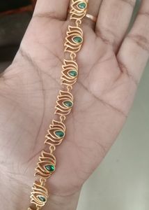 New Green Lotus Necklace Set