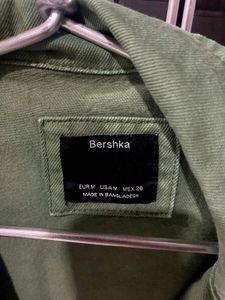 Olive Green Bershka Jacket